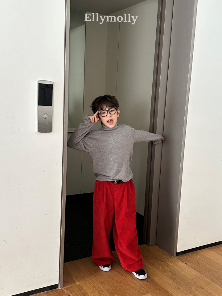 Ellymolly - Korean Children Fashion - #kidsshorts - Toy Corduroy Pants - 5