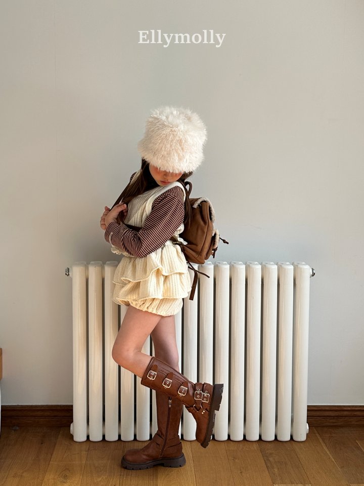 Ellymolly - Korean Children Fashion - #fashionkids - Bello Crunch Vest - 4