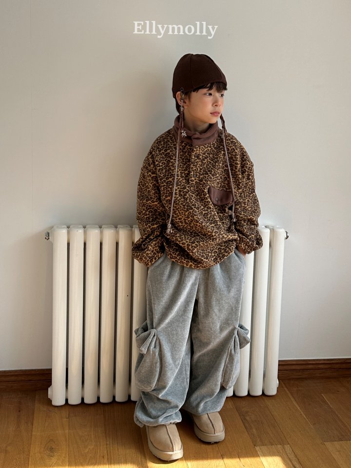 Ellymolly - Korean Children Fashion - #kidsshorts - Rolling Big Cargo Pants - 12