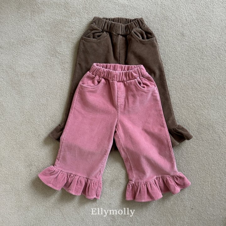 Ellymolly - Korean Children Fashion - #kidsshorts - Sweety Frill Pants - 3