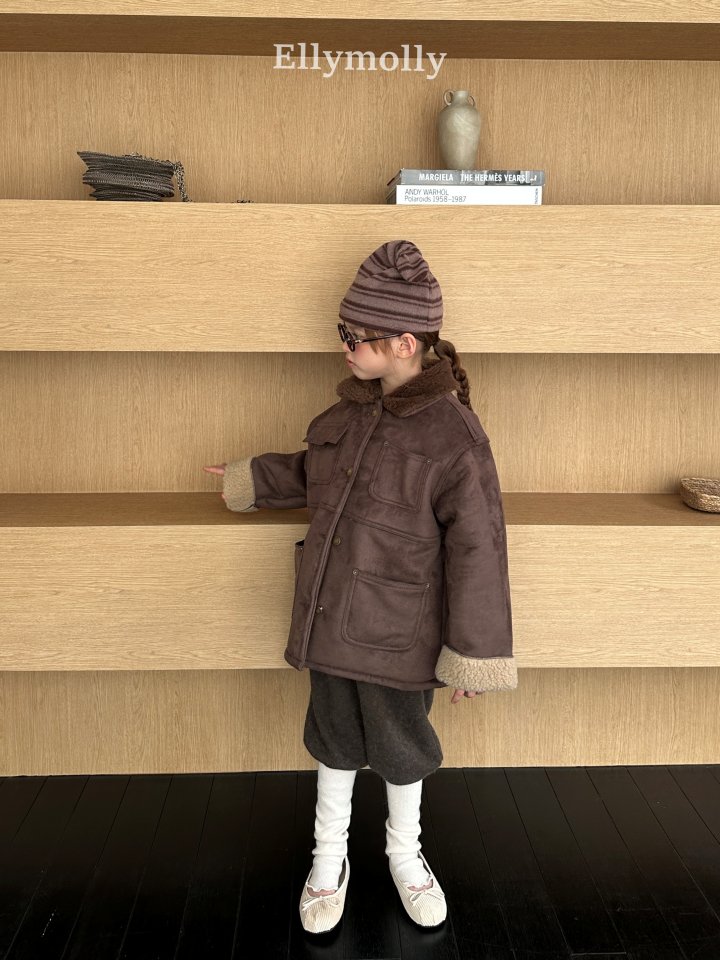 Ellymolly - Korean Children Fashion - #kidsstore - Point Warmer Pants - 12