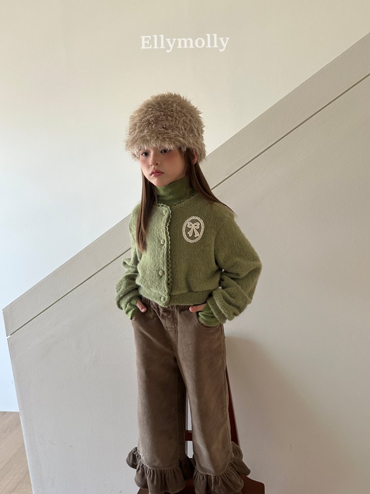 Ellymolly - Korean Children Fashion - #kidsstore - Fuzzy Hug Cardigan - 5