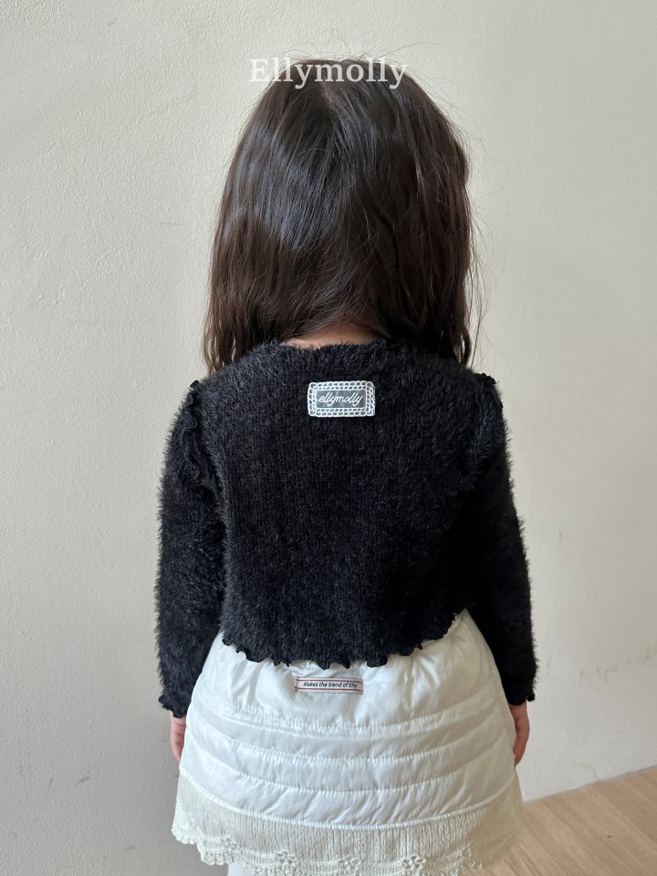 Ellymolly - Korean Children Fashion - #kidsshorts - Angora Fluffy Tee - 4