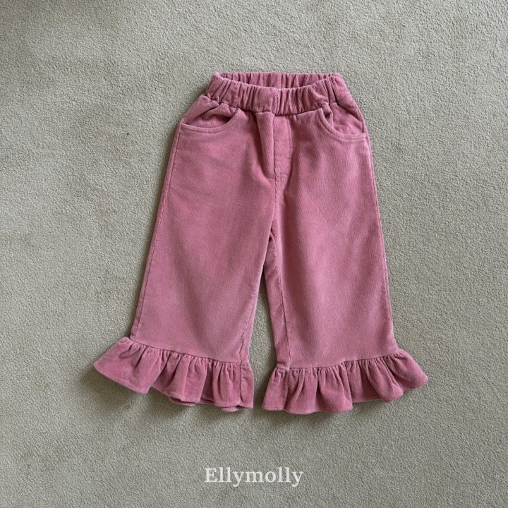 Ellymolly - Korean Children Fashion - #kidsshorts - Sweety Frill Pants - 4
