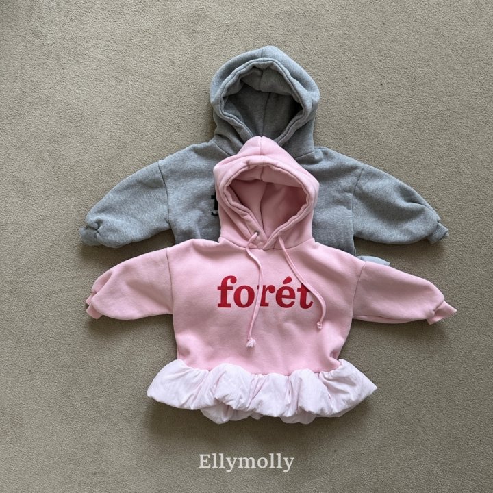 Ellymolly - Korean Children Fashion - #kidsstore - Balloon Hood Sweatshirt