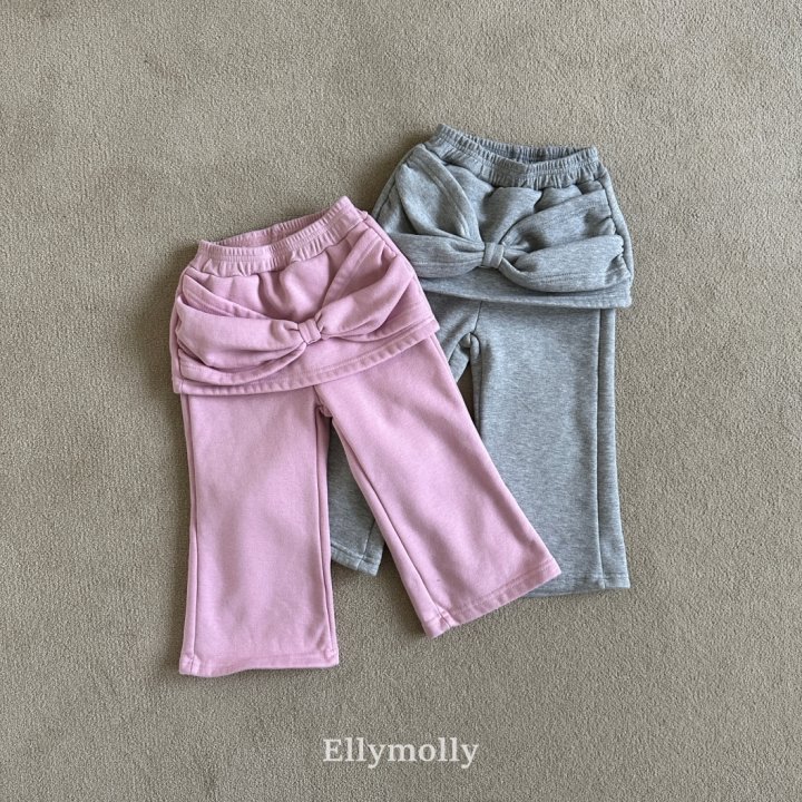 Ellymolly - Korean Children Fashion - #kidzfashiontrend - Bly Ribbon Pants