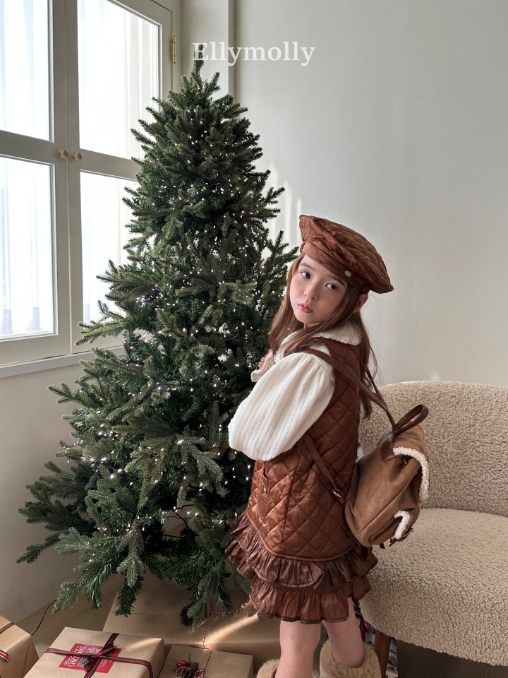 Ellymolly - Korean Children Fashion - #littlefashionista - Twinkle Quilted One-piece - 11