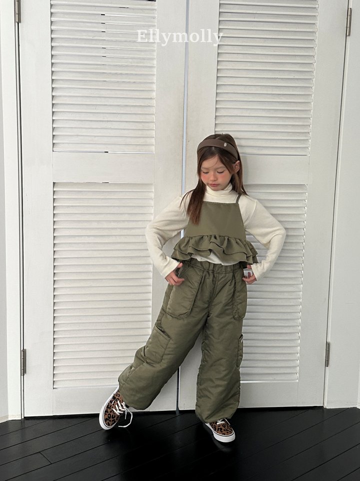 Ellymolly - Korean Children Fashion - #littlefashionista - Frill Top Bustier - 7