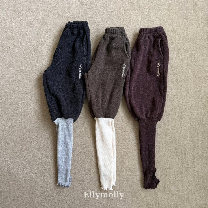 Ellymolly - Korean Children Fashion - #littlefashionista - Point Warmer Pants