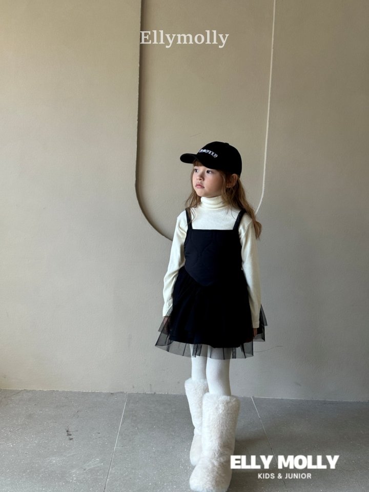 Ellymolly - Korean Children Fashion - #littlefashionista - Quilting Shasha One-piece - 10