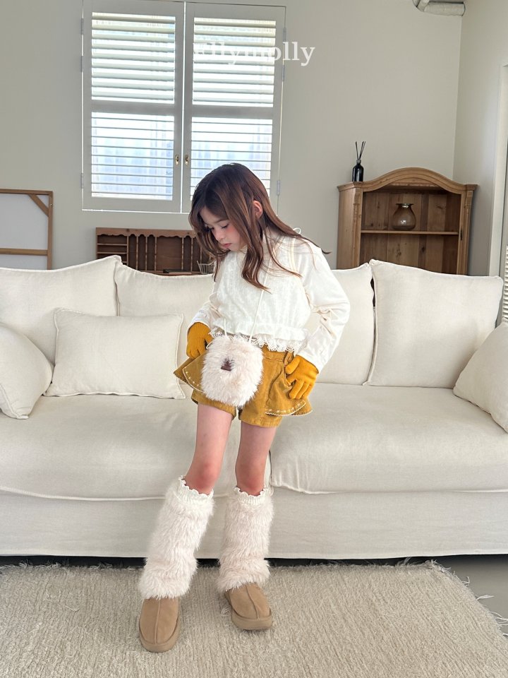 Ellymolly - Korean Children Fashion - #magicofchildhood - Blooming Knit Vest - 3