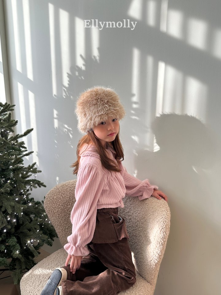 Ellymolly - Korean Children Fashion - #magicofchildhood - Honey Round Collar Blouse - 11