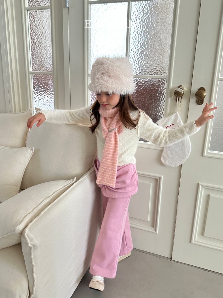 Ellymolly - Korean Children Fashion - #magicofchildhood - Angora Fluffy Tee - 8