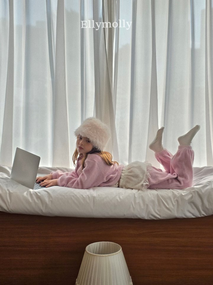 Ellymolly - Korean Children Fashion - #minifashionista - Fuzzy Hug Cardigan - 10