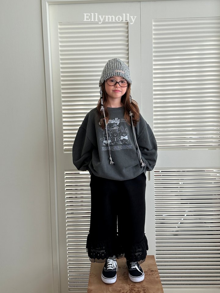 Ellymolly - Korean Children Fashion - #magicofchildhood - Pig Bakery Sweatshirt - 4
