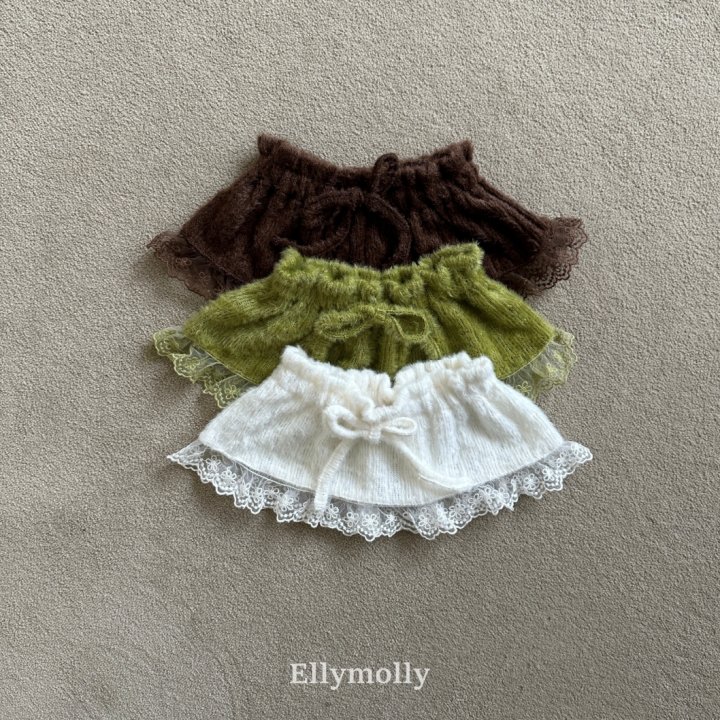 Ellymolly - Korean Children Fashion - #prettylittlegirls - Blooming Knit Skirt