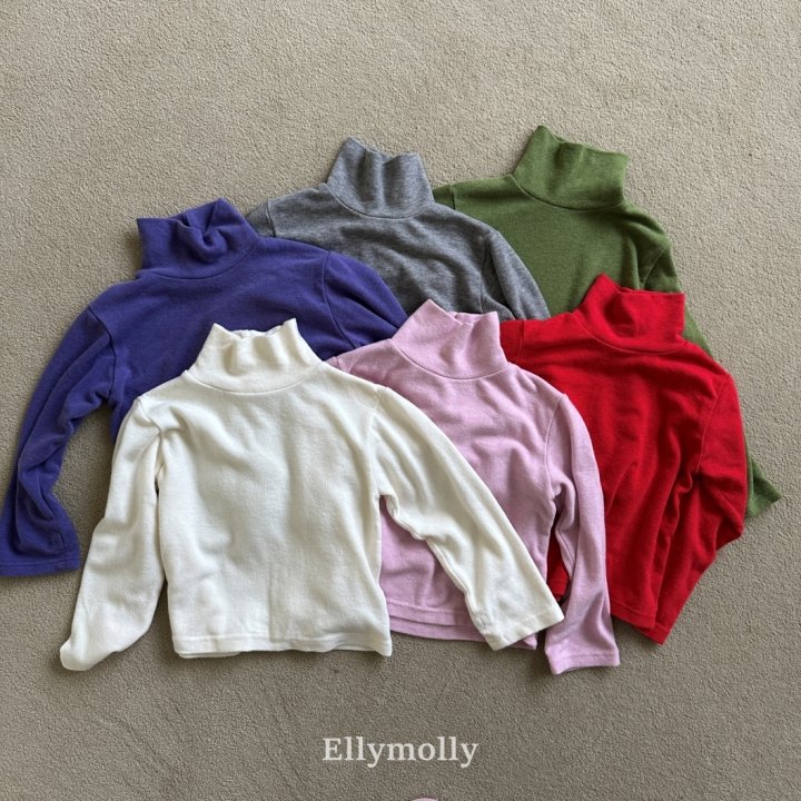 Ellymolly - Korean Children Fashion - #prettylittlegirls - Snow Warmer Turtleneck Tee
