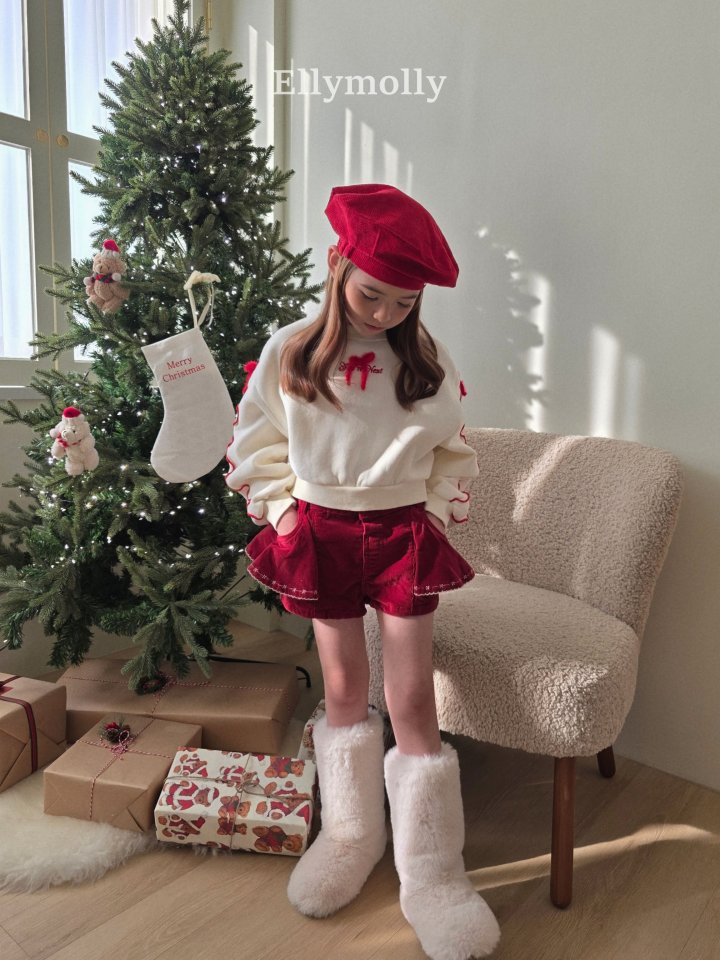 Ellymolly - Korean Children Fashion - #prettylittlegirls - Rosy Frill Mini Pants - 3