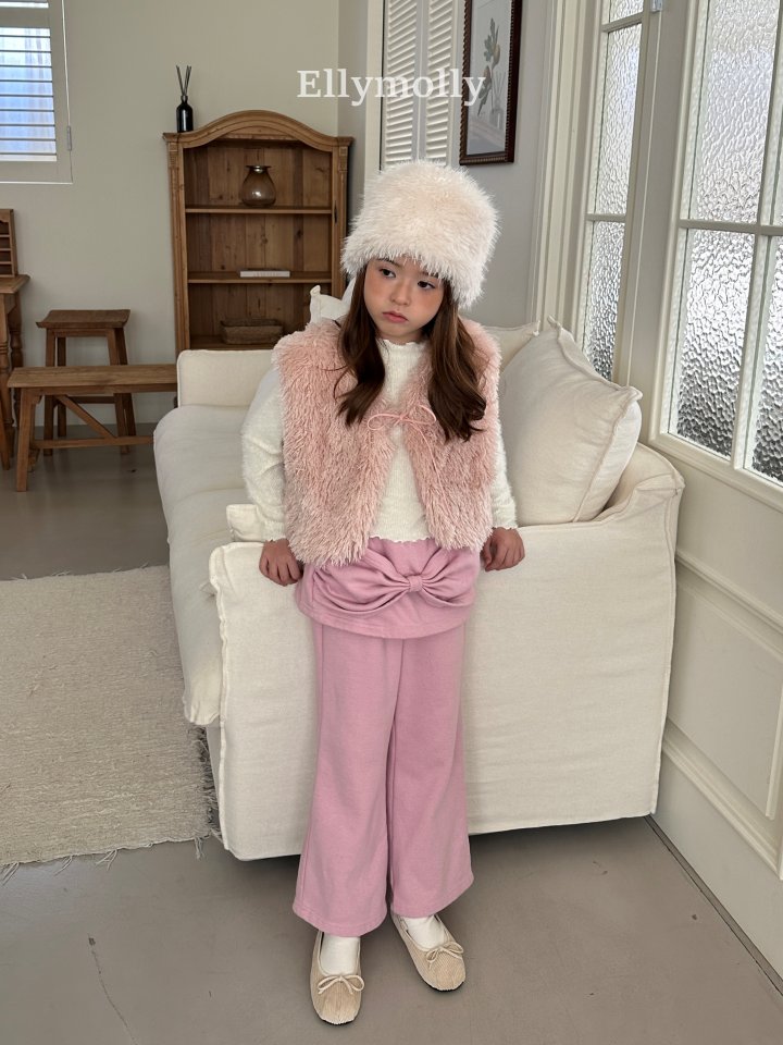 Ellymolly - Korean Children Fashion - #prettylittlegirls - Angora Fluffy Tee - 10