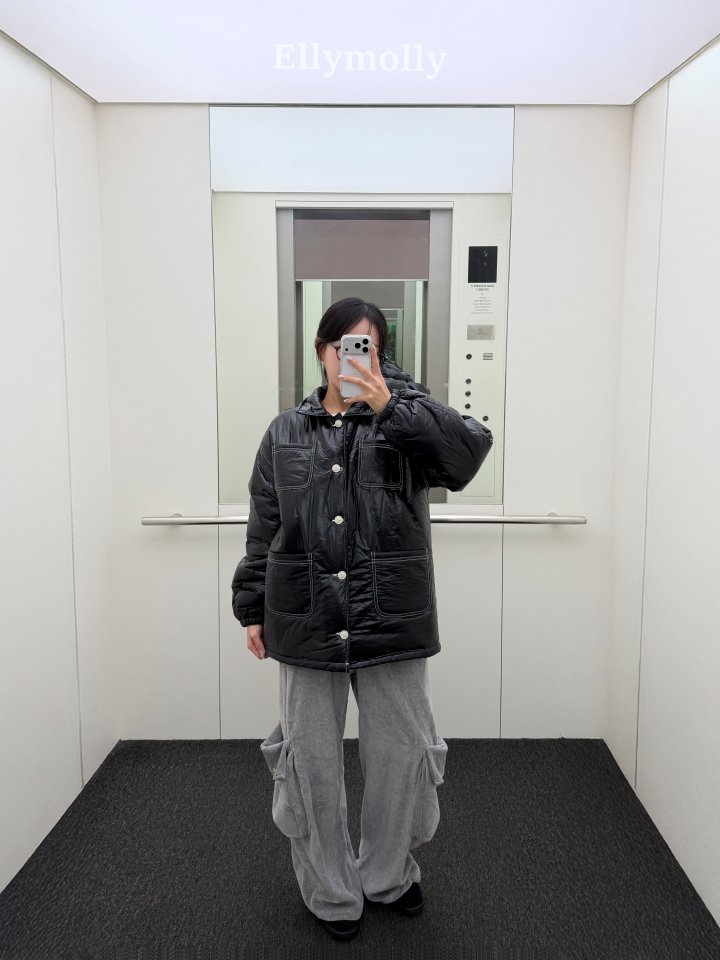 Ellymolly - Korean Children Fashion - #prettylittlegirls - Rolling Big Cargo Pants - 5