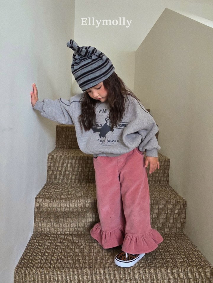 Ellymolly - Korean Children Fashion - #prettylittlegirls - Sweety Frill Pants - 10