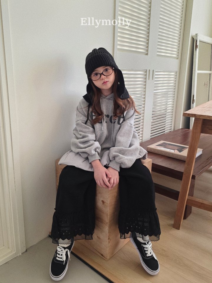 Ellymolly - Korean Children Fashion - #prettylittlegirls - Balloon Hood Sweatshirt - 7