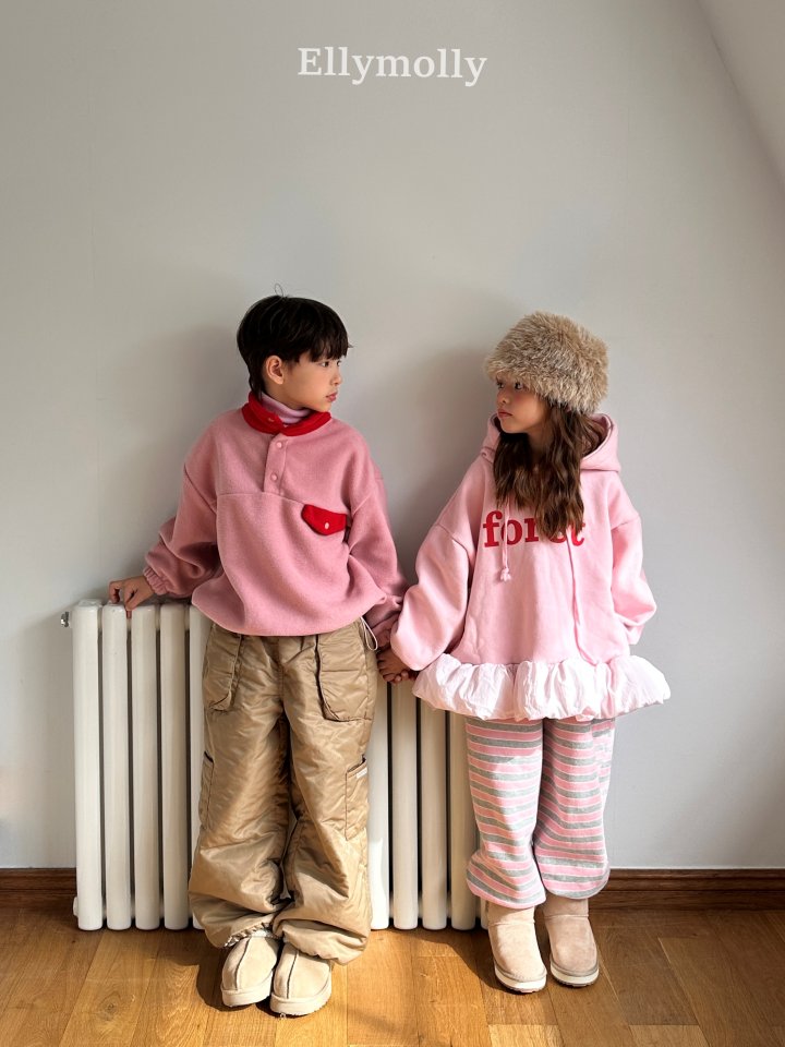 Ellymolly - Korean Children Fashion - #todddlerfashion - Leo Anorak Sweatshirt - 9