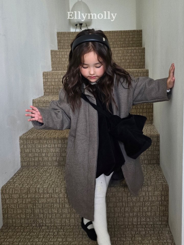 Ellymolly - Korean Children Fashion - #todddlerfashion - Fine Wool Long Coat - 11