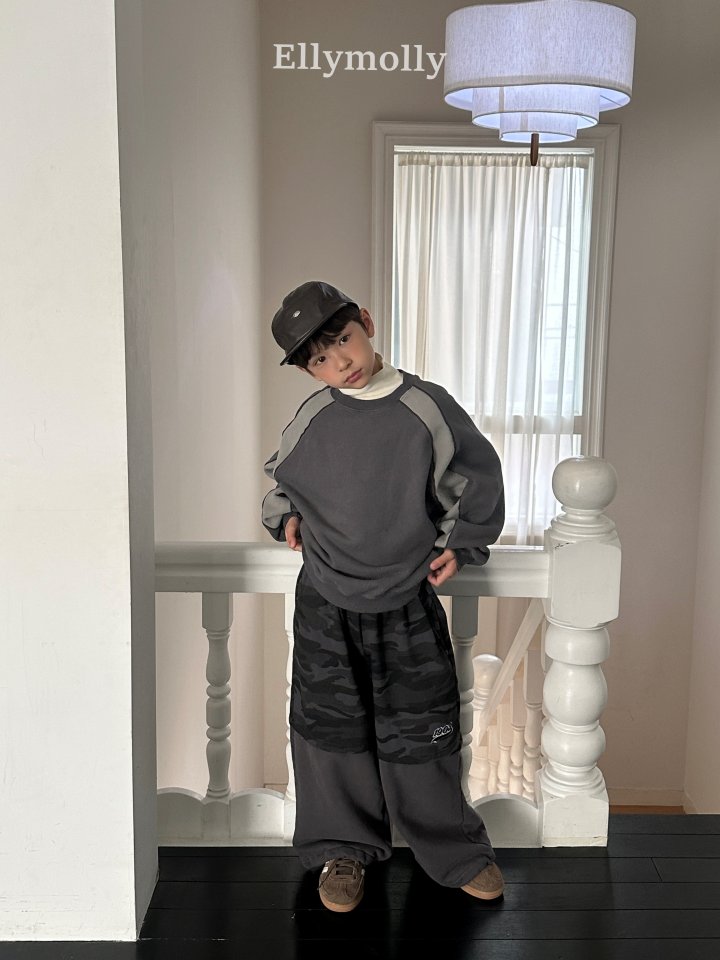 Ellymolly - Korean Children Fashion - #todddlerfashion - Soft Camo Pants - 10