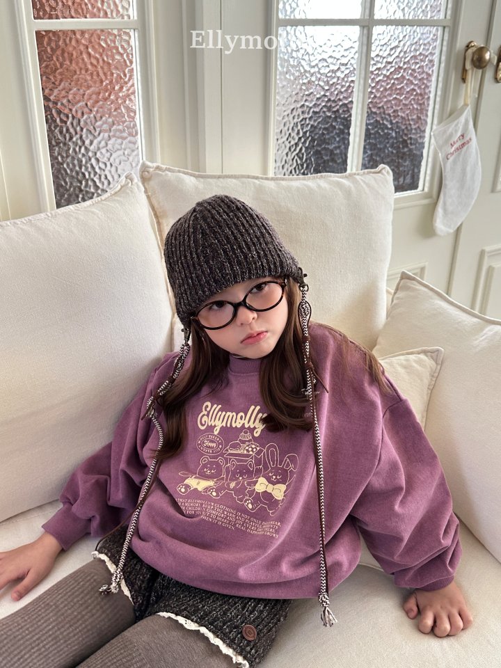 Ellymolly - Korean Children Fashion - #todddlerfashion - Pig Bakery Sweatshirt - 6