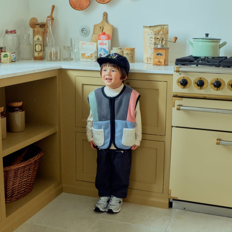 Firstblue - Korean Children Fashion - #Kfashion4kids - Marshmallow Vest - 3