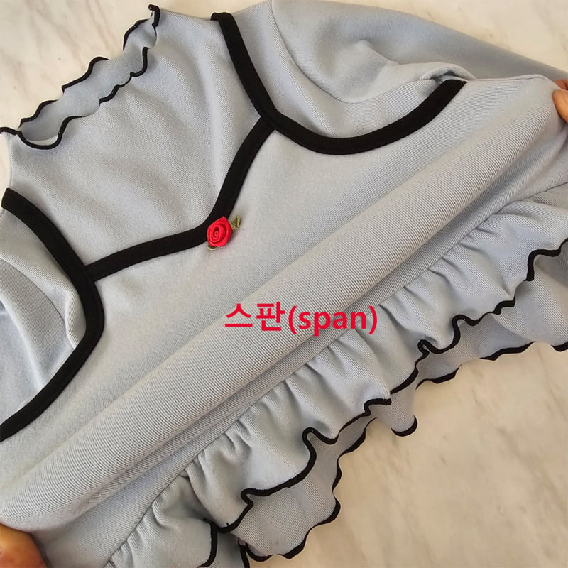 Firstblue - Korean Children Fashion - #Kfashion4kids - Winter Frill Tee - 12