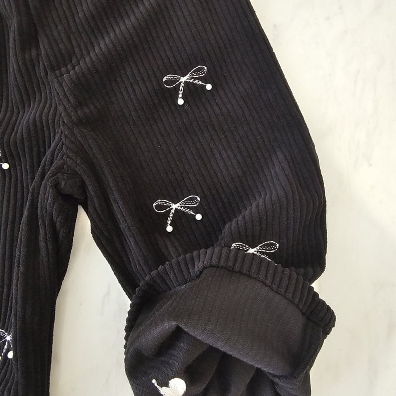Firstblue - Korean Children Fashion - #stylishchildhood - Ribbon Pants - 4