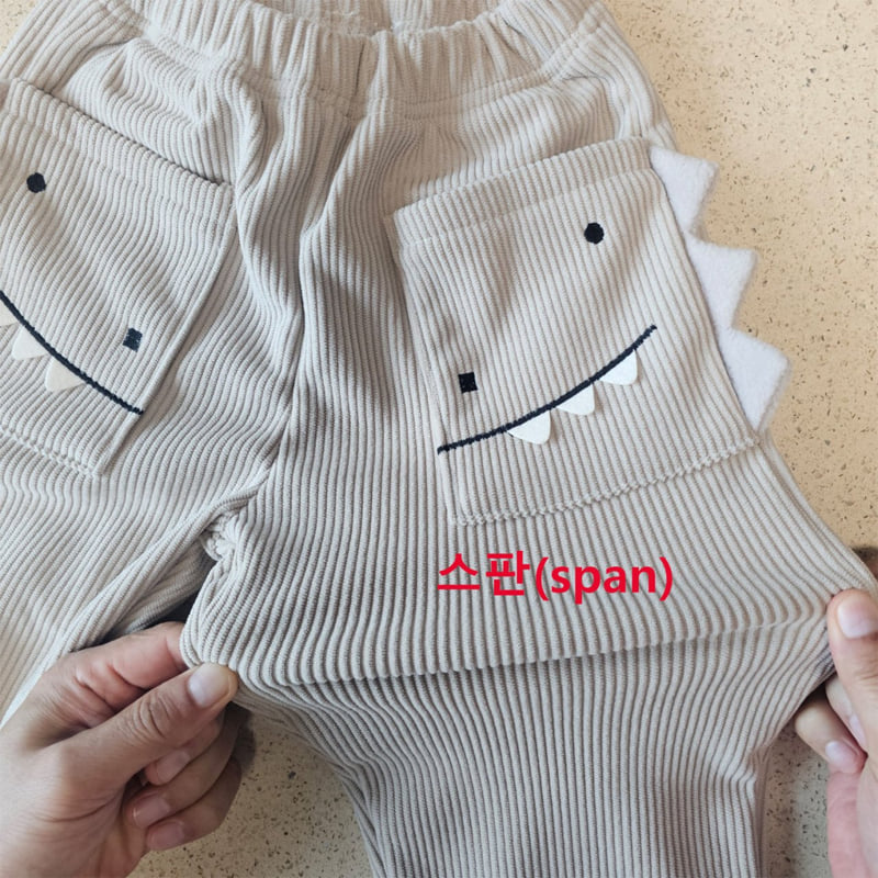 Firstblue - Korean Children Fashion - #childofig - Dino Plus Pants - 3