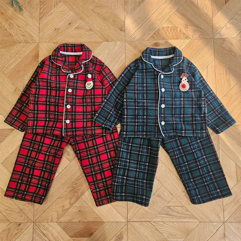 Firstblue - Korean Children Fashion - #childofig - Christmas Pajama Set - 10