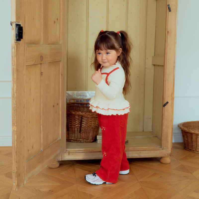 Firstblue - Korean Children Fashion - #childofig - Winter Frill Tee - 4