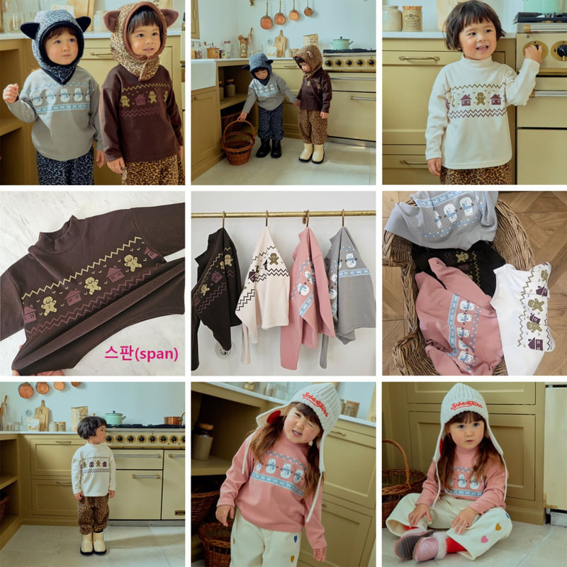 Firstblue - Korean Children Fashion - #childofig - Winter Mock Neck Tee