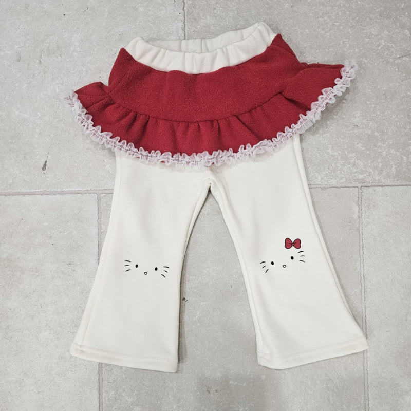 Firstblue - Korean Children Fashion - #childrensboutique - Layered Skirt Leggings - 3