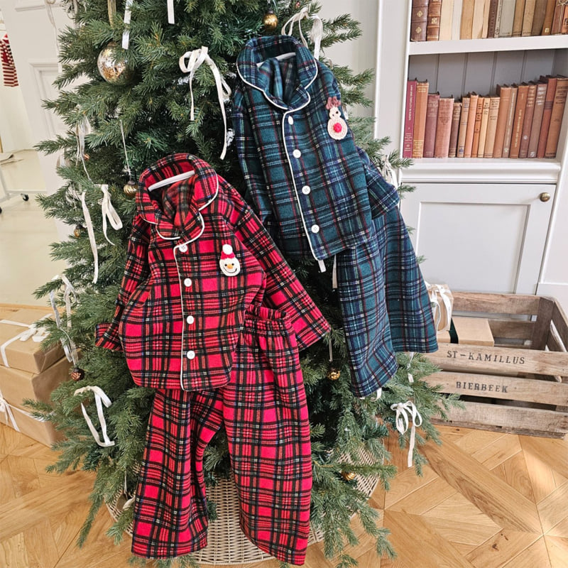 Firstblue - Korean Children Fashion - #childrensboutique - Christmas Pajama Set - 11
