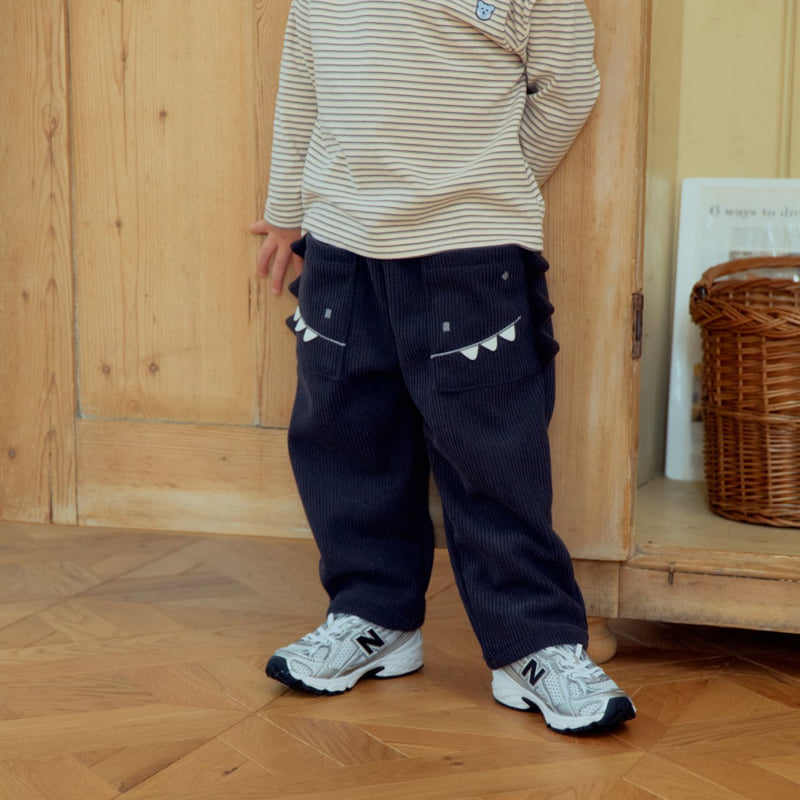 Firstblue - Korean Children Fashion - #designkidswear - Dino Plus Pants - 5