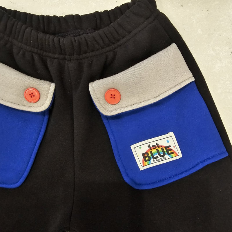 Firstblue - Korean Children Fashion - #designkidswear - Pocket Jogger Pants - 3