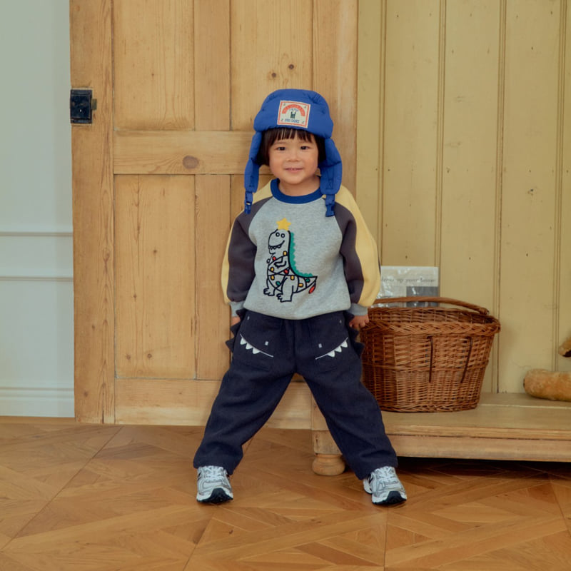 Firstblue - Korean Children Fashion - #discoveringself - Dino Plus Pants - 6