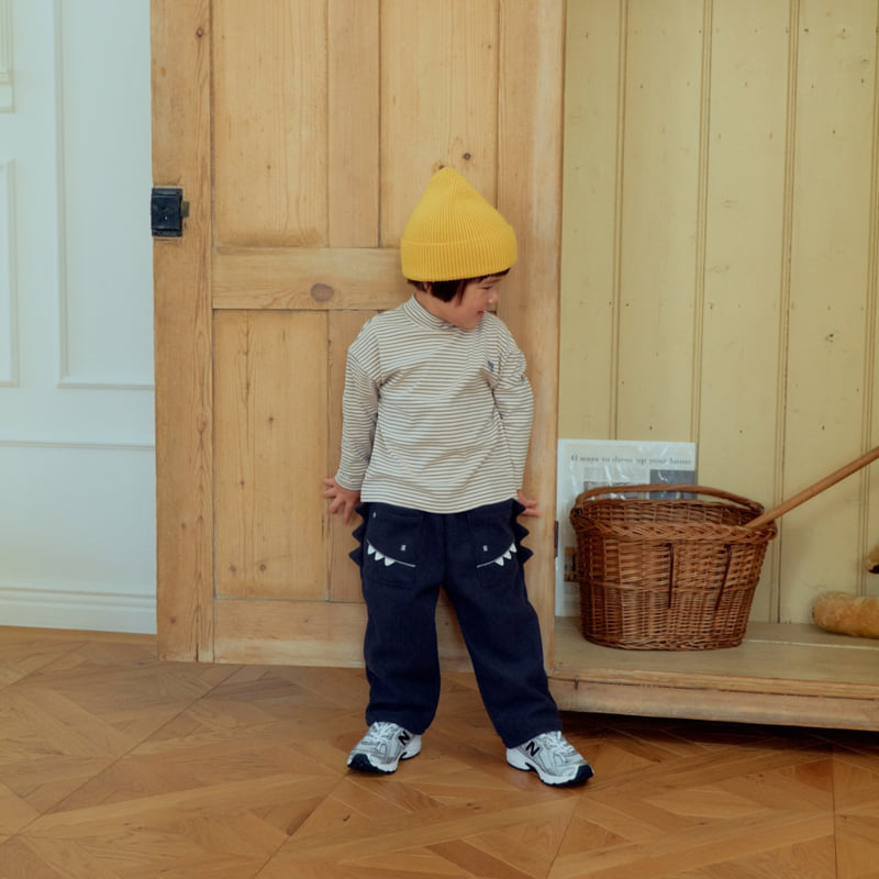 Firstblue - Korean Children Fashion - #fashionkids - Dino Plus Pants - 7