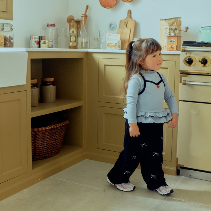 Firstblue - Korean Children Fashion - #fashionkids - Winter Frill Tee - 8