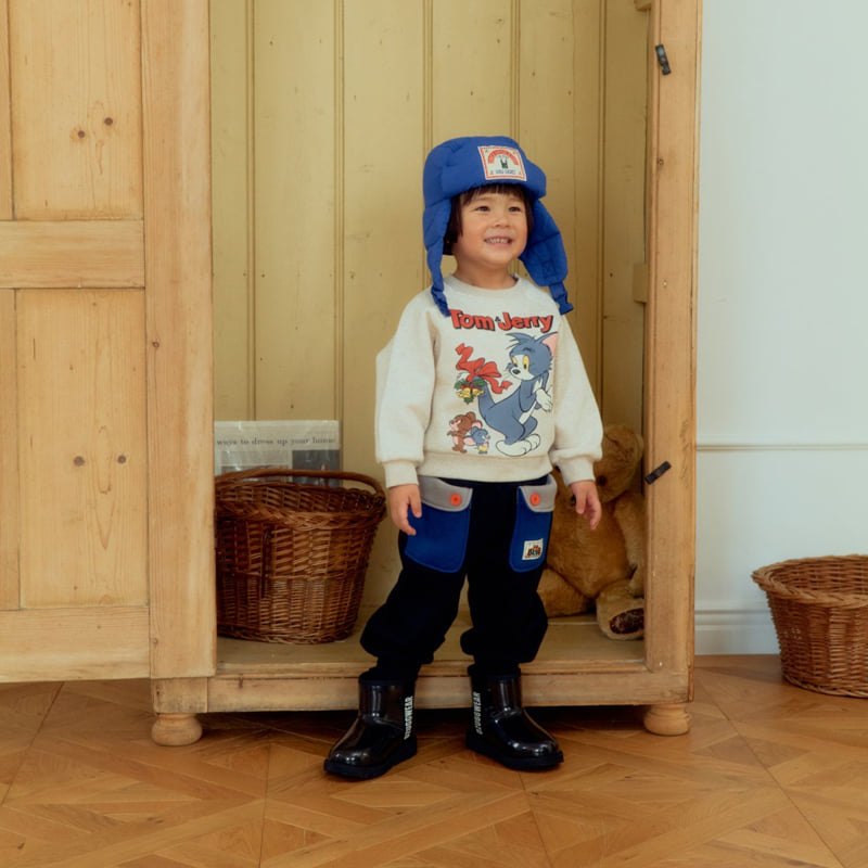 Firstblue - Korean Children Fashion - #kidsshorts - Merrybell Raglan Tee - 7