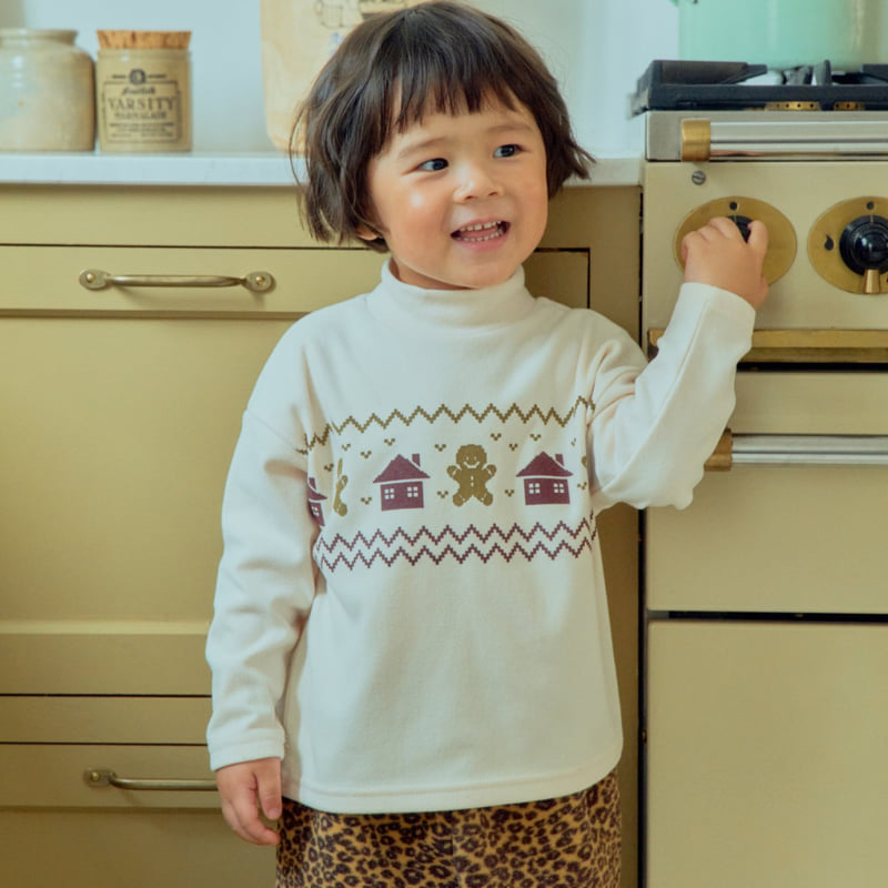 Firstblue - Korean Children Fashion - #kidsshorts - Winter Mock Neck Tee - 6