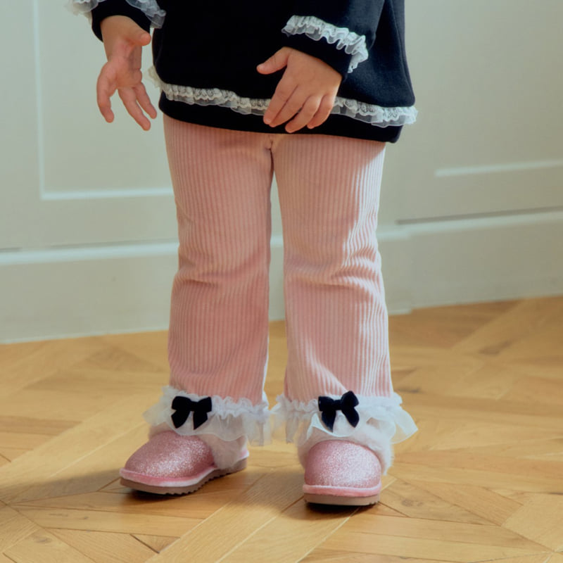 Firstblue - Korean Children Fashion - #kidsstore - Bootcut Leggings - 6