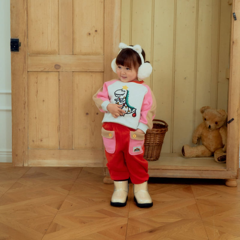 Firstblue - Korean Children Fashion - #kidzfashiontrend - Pocket Jogger Pants - 8