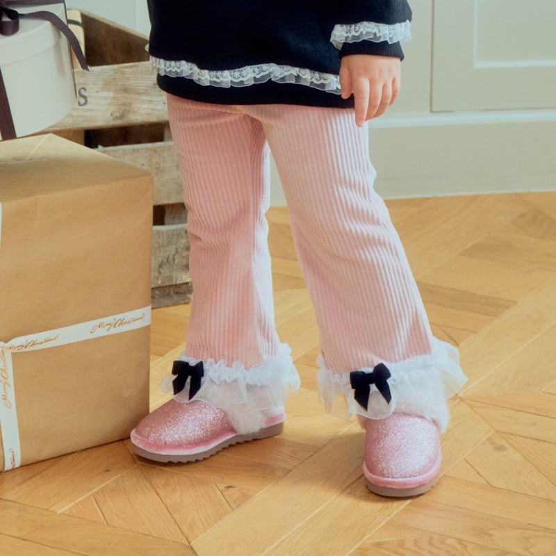 Firstblue - Korean Children Fashion - #kidzfashiontrend - Bootcut Leggings - 7