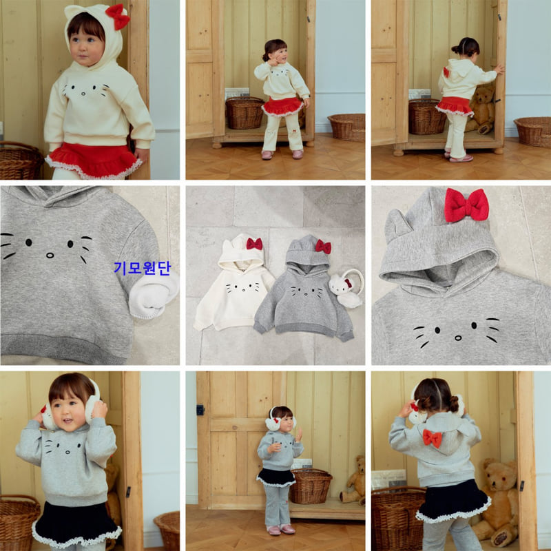 Firstblue - Korean Children Fashion - #kidzfashiontrend - Cats Hoodie